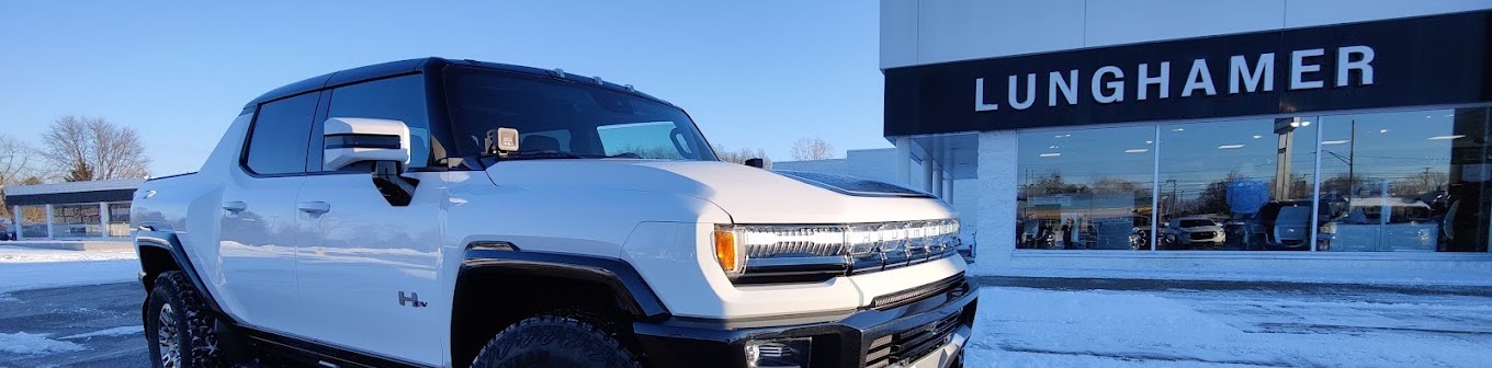 the grille of a black car