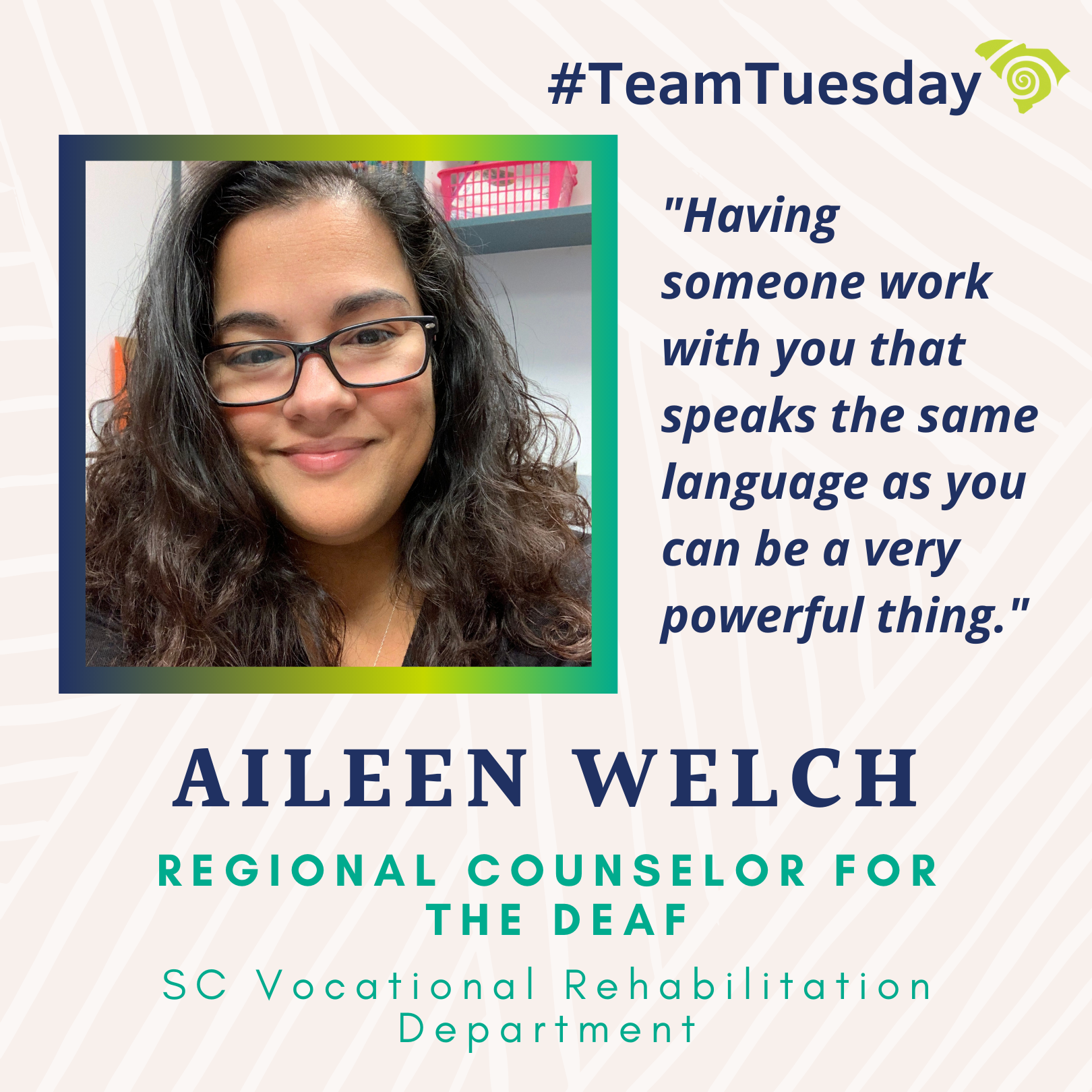 Team Tuesday Aileen Welch