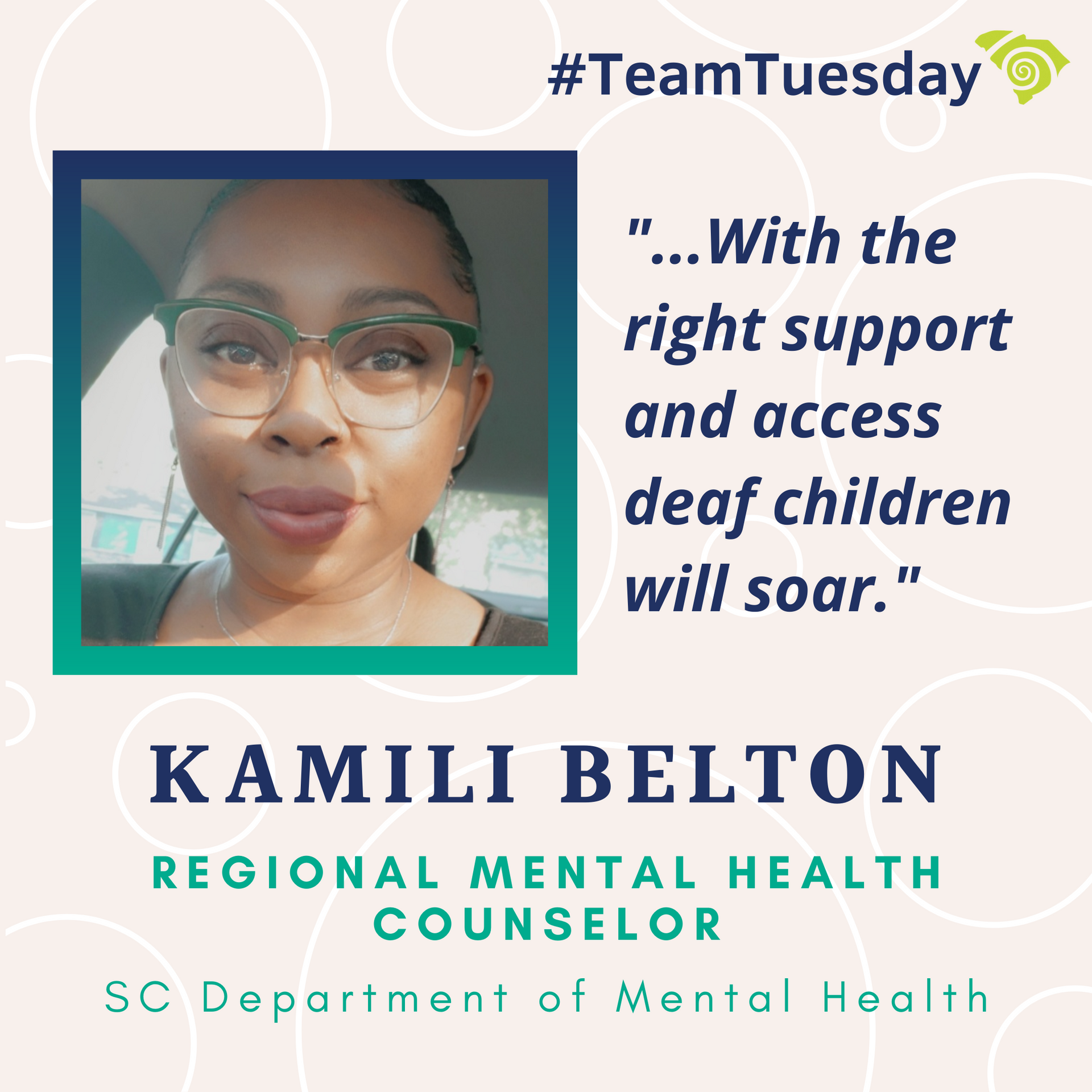 Kamili Belton Team Tuesday