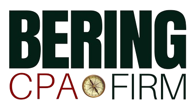 The logo for Bering CPA firm