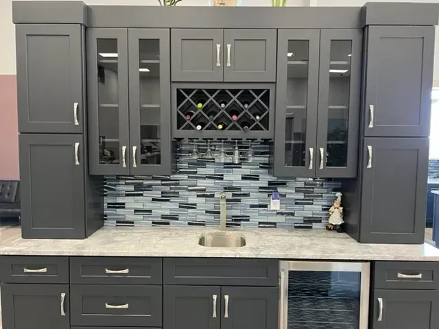 Pearl Gray cabinets