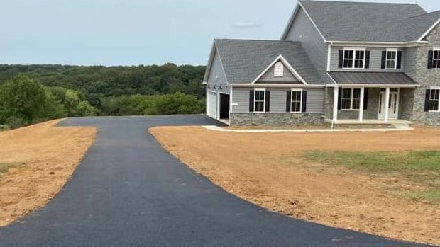 Residential Driveway in Towson, MD Job done by CM Ayres Enterprises