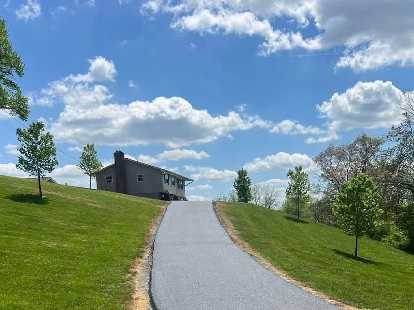 Asphalt Driveway in Towson, MD - Job done by CM Ayres Enterprises