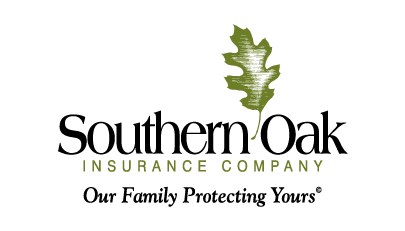 The state auto insurance companies logo is blue and white