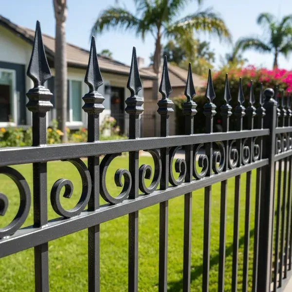 Wrought Iron Fence in Montclair, CA Wrought Iron Fence in Montclair, CA