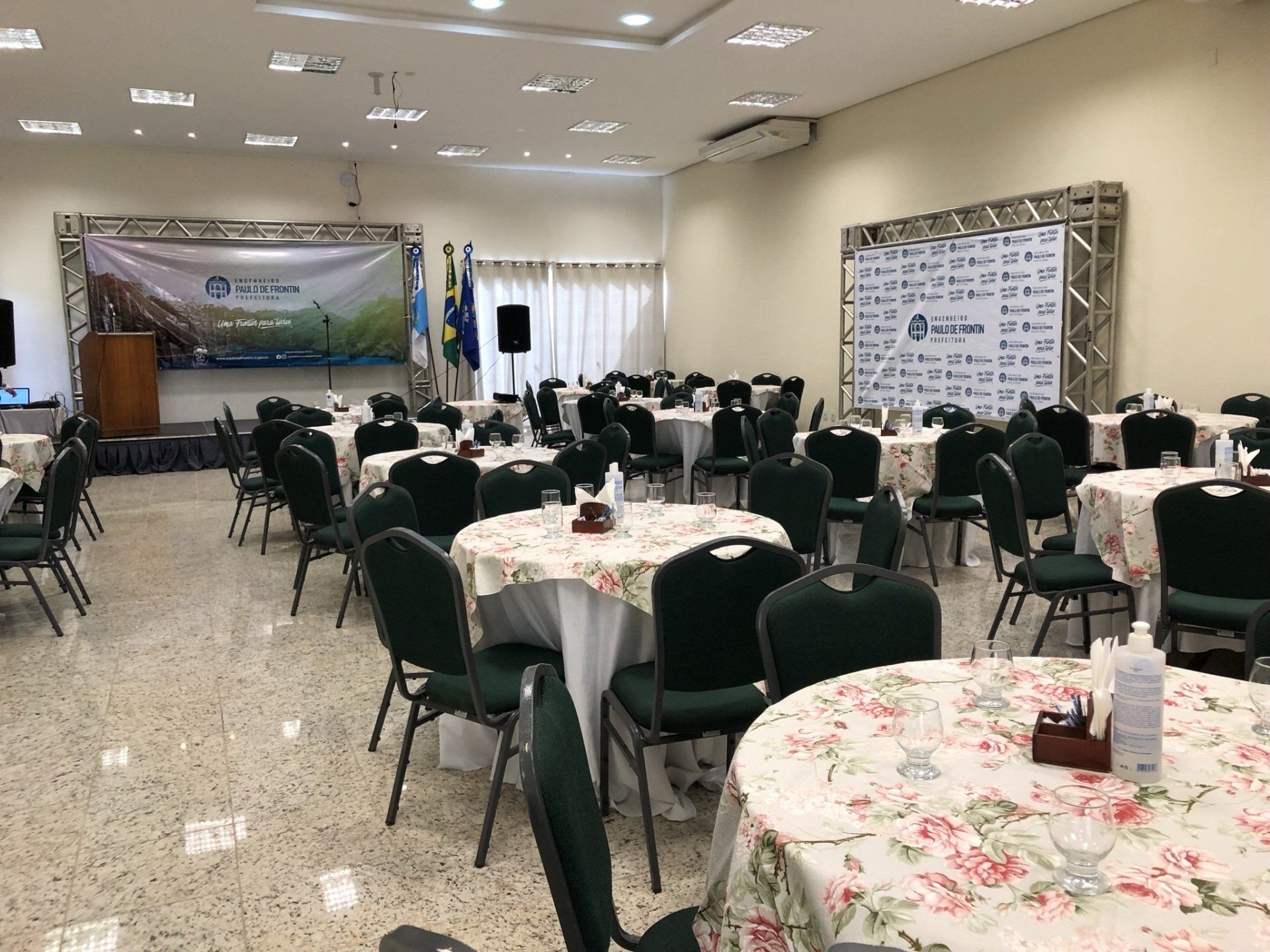 Prefeitura no  Hotel Fazenda Santa Bárbara