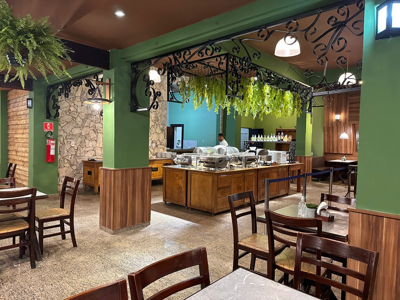 Restaurante do Hotel Fazenda Santa Bárbara