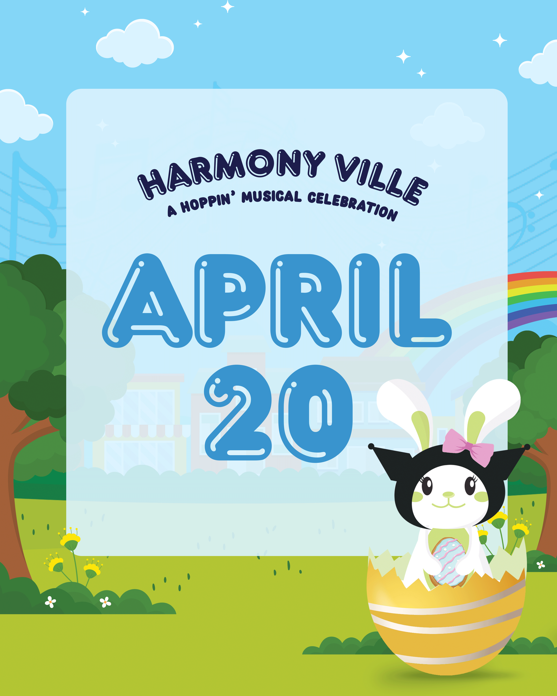 April 20 – Easter Celebration at Harmony Ville