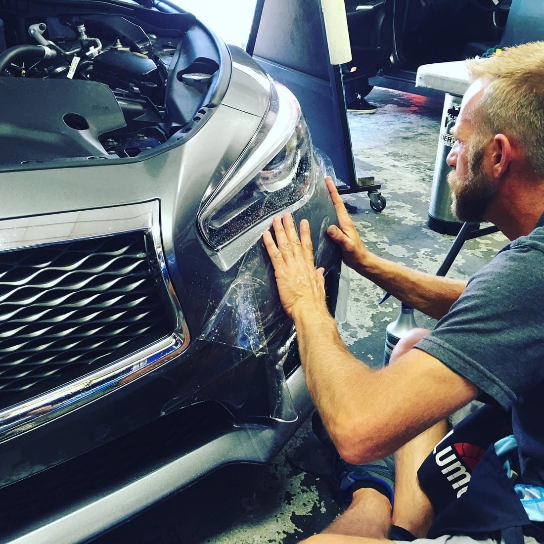 reaction paint protection film