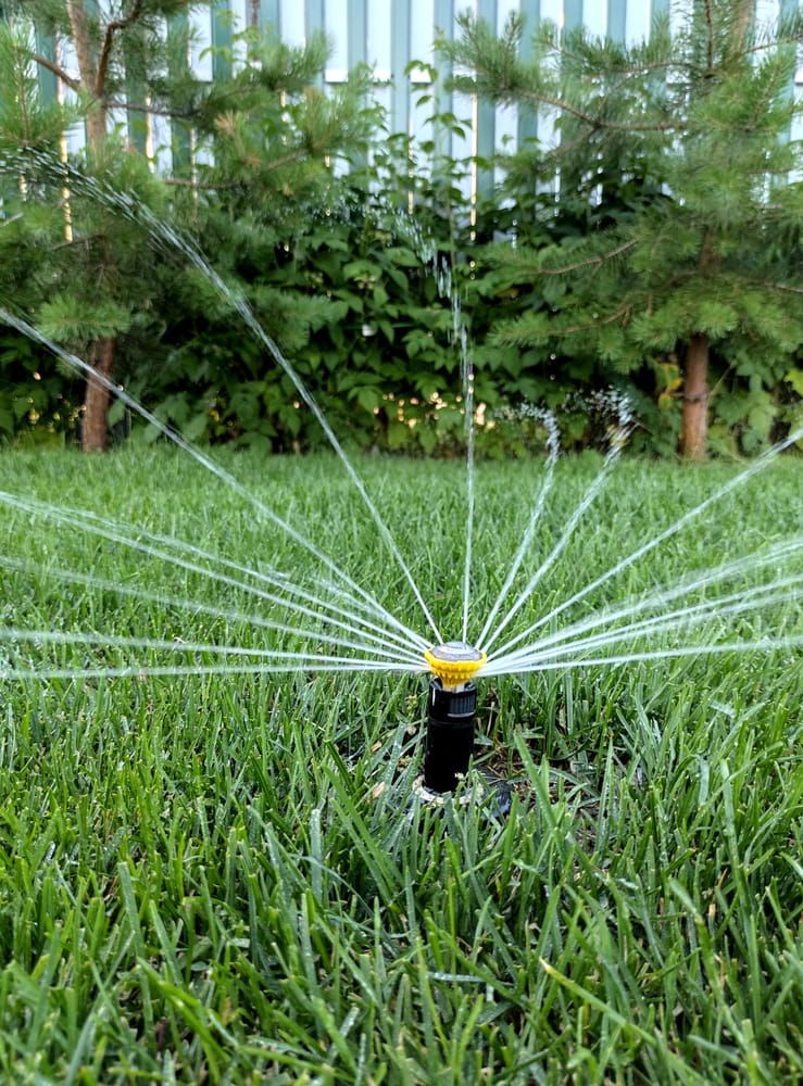 Automatic Garden Irrigation System Watering Lawn — Farm & Animal Supplies In Hunter Valley, NSW