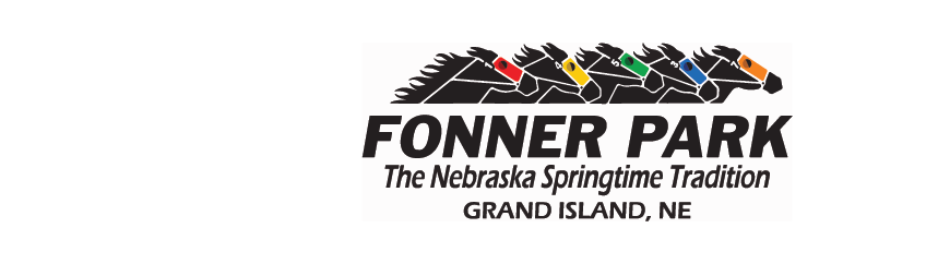 A logo for fonner park the nebraska springtime tradition