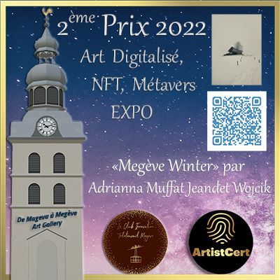 Lauréat concours NFT Art Digital Megève EXPO