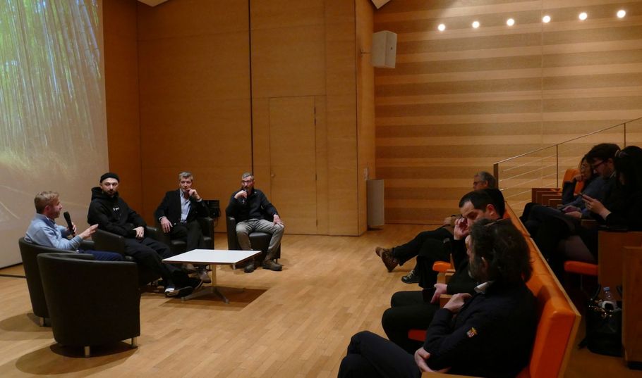Digital Art Panel at Megève auditorium