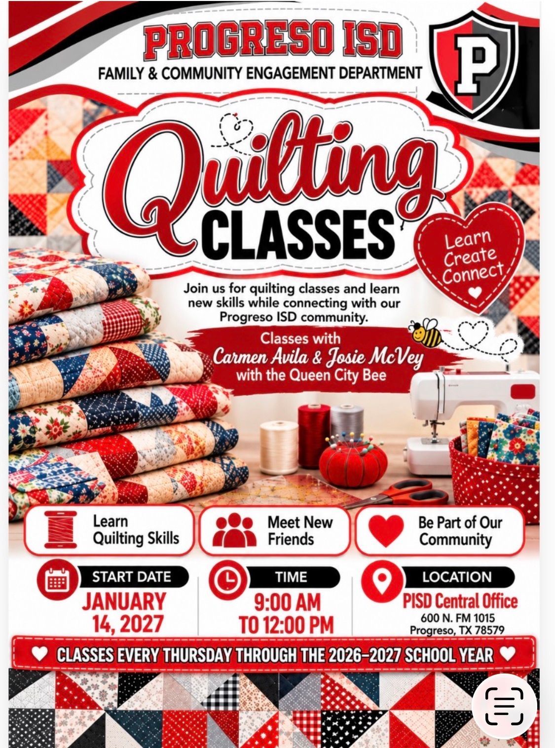 Quilting Classes Espanol