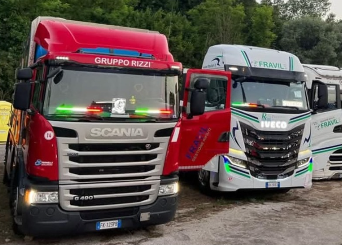 tre camion fravil