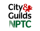 City & Guilds NPTC logo in black and green text