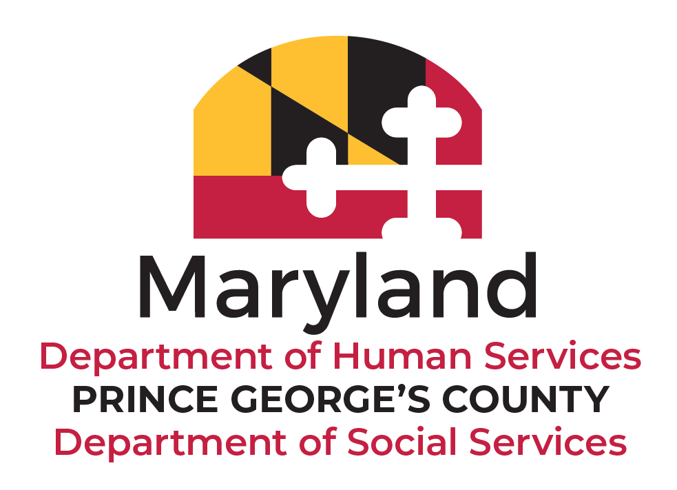 The logo for the maryland department of human services prince george 's county department of social services