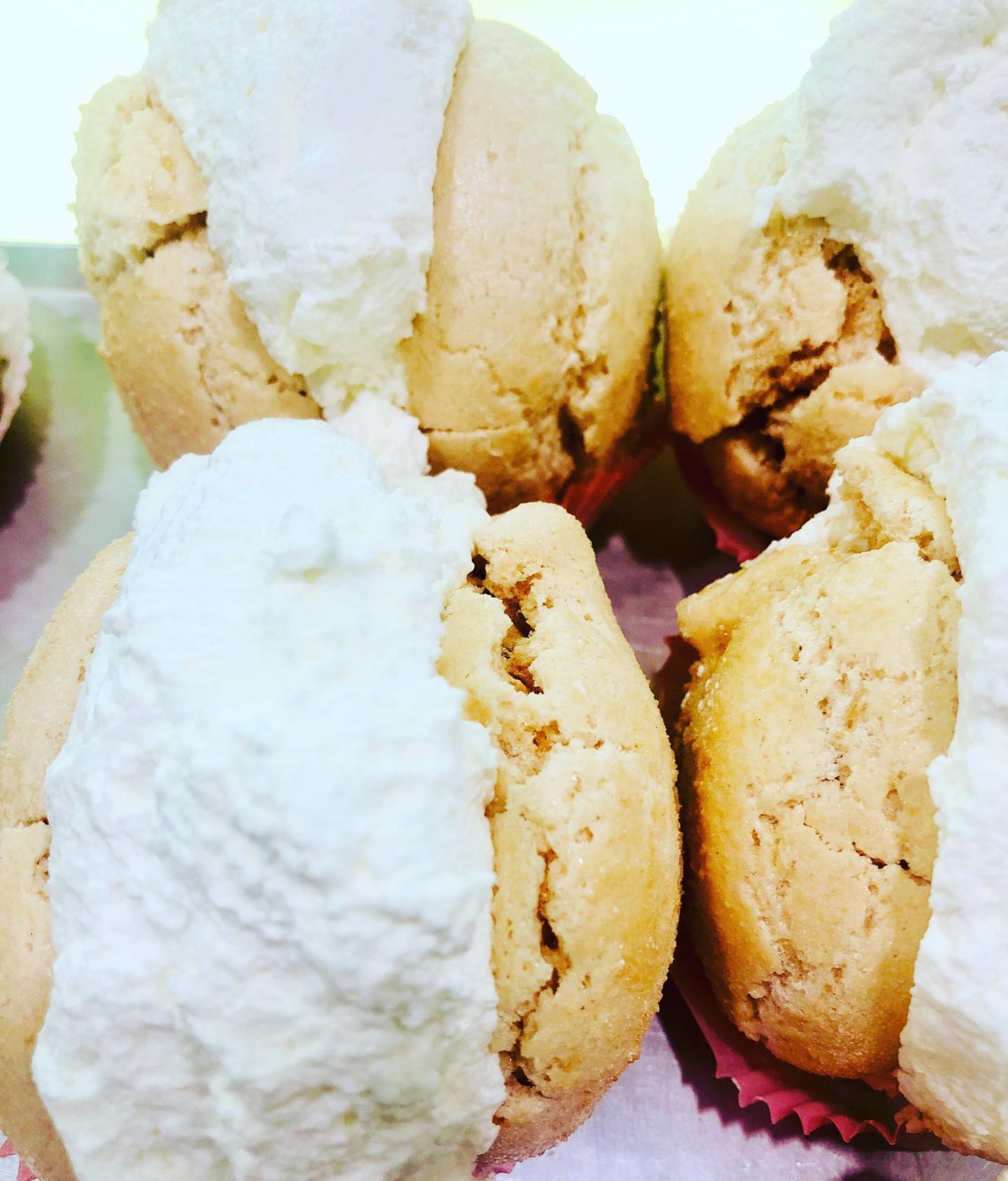 dolcetti ripieni con panna