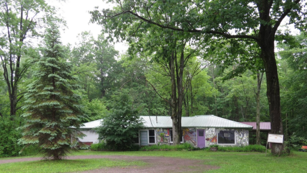 The John Pratt Mosaic House in Midland, MI