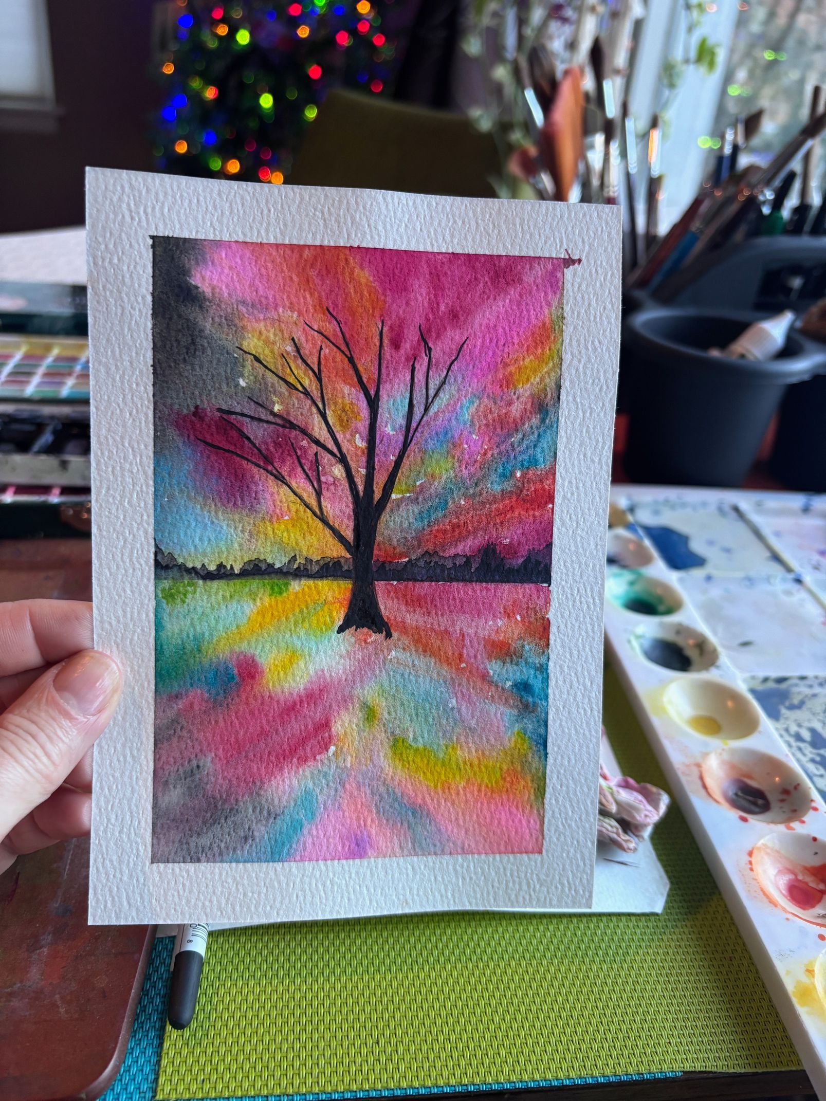 At the beginning of 2024 year, I set a simple intention: to engage in art as a regular person.