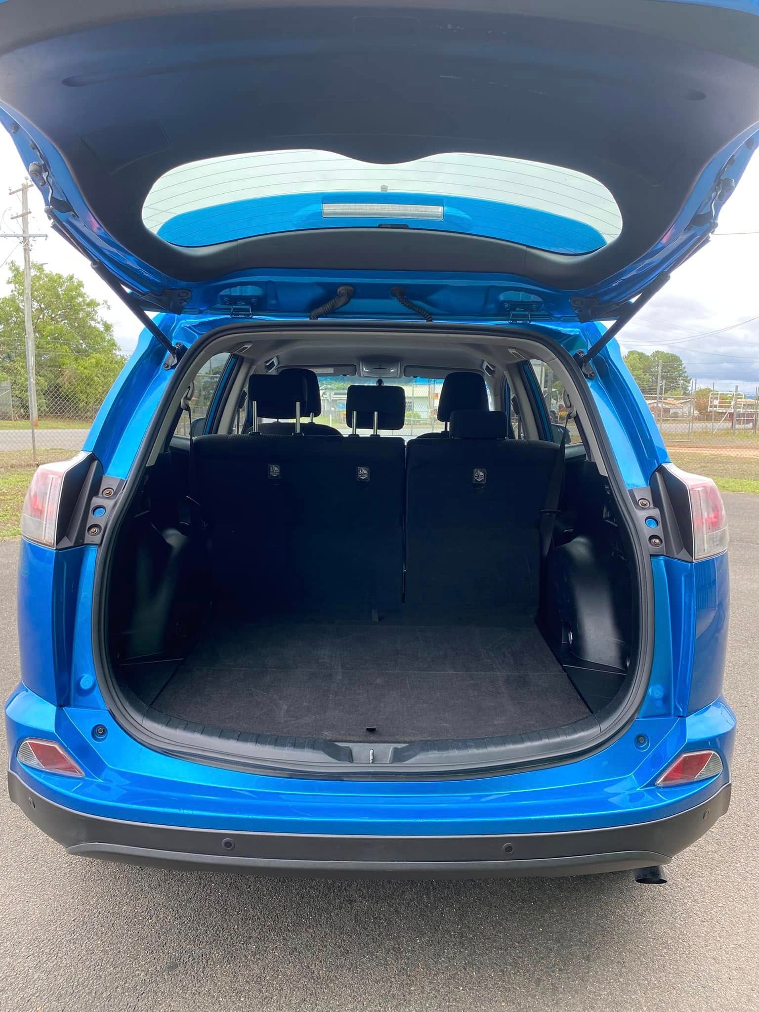 Blue Suv with Rear Hatch Open — Beclean Auto Detailing in Mareeba, QLD