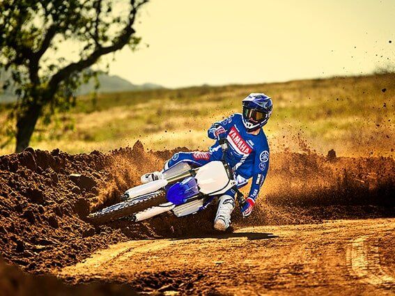 Man Riding Dirtbike — Motorcycle Dealer in Berrimah, NT