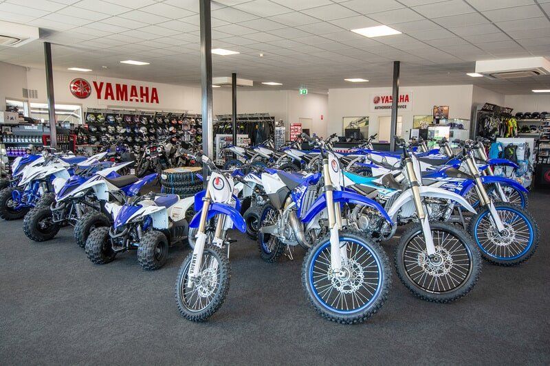 Motorcycles Inside Shop — Motorcycle Dealer in Berrimah, NT