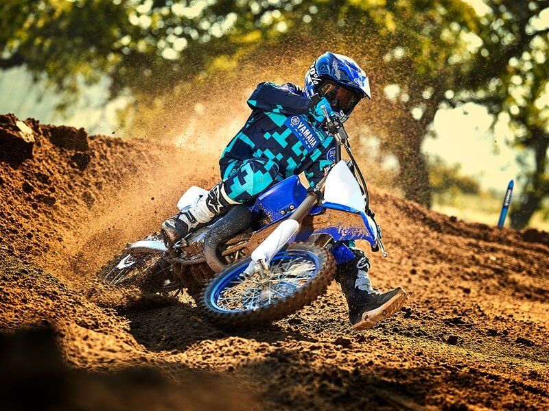 Man Riding A Dirt Bike — Motorcycle Dealer in Berrimah, NT