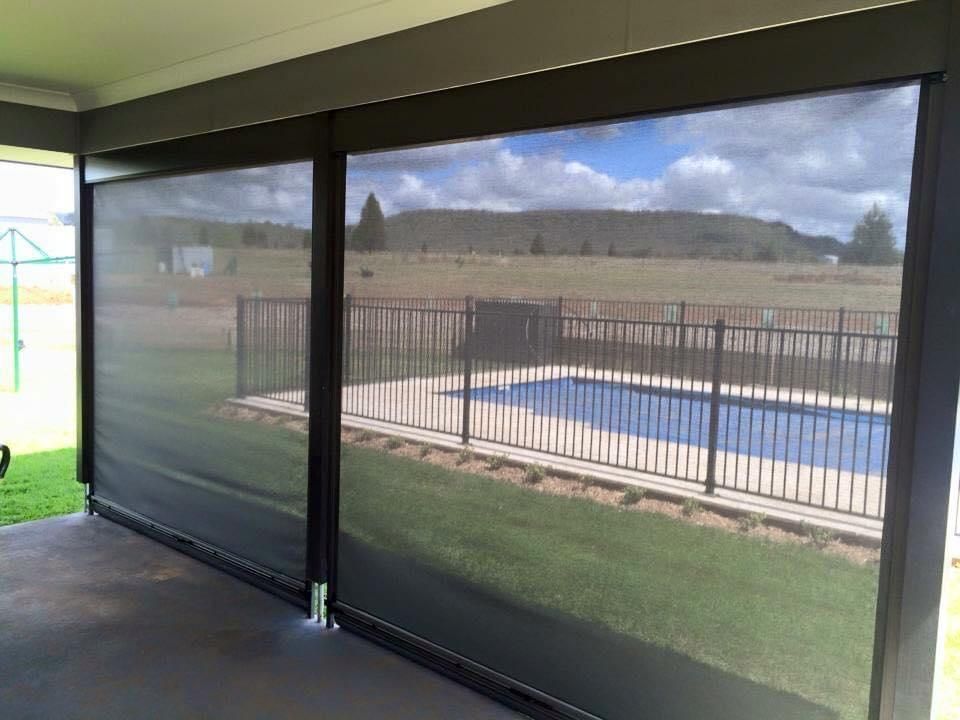 Blinds outside