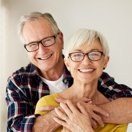 Adult Couple with Eyeglass — Gate City, VA — Wray Chaffin DMD Adult Couple with Eyeglass — Gate City, VA — Wray Chaffin DMD