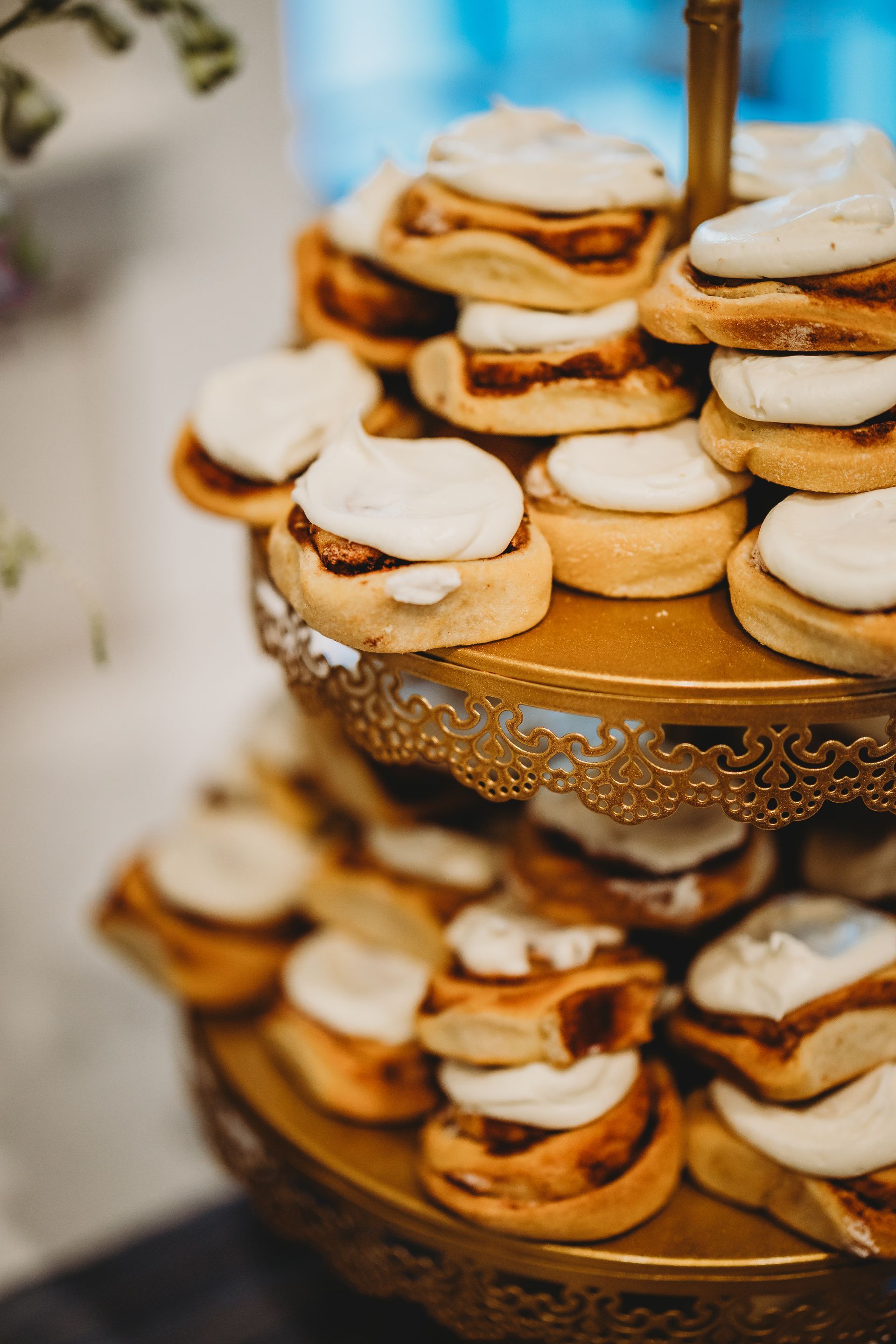 Food that is part of a buffet.