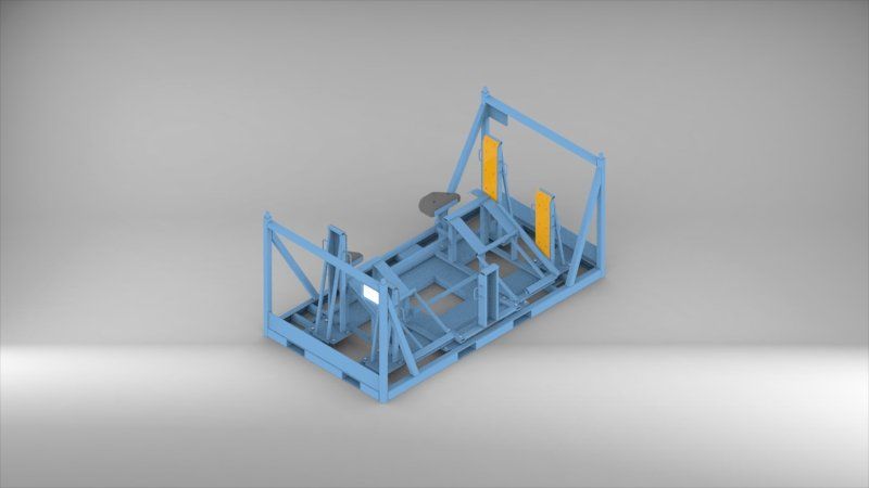 glass shipping container