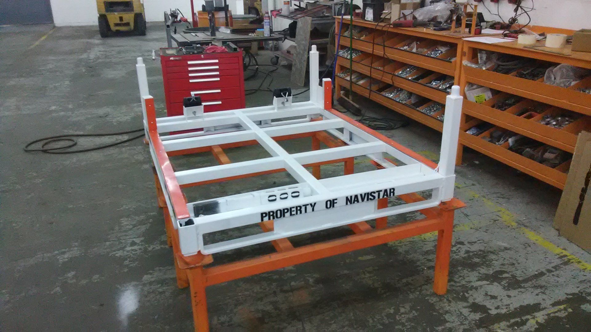 cab shipping rack