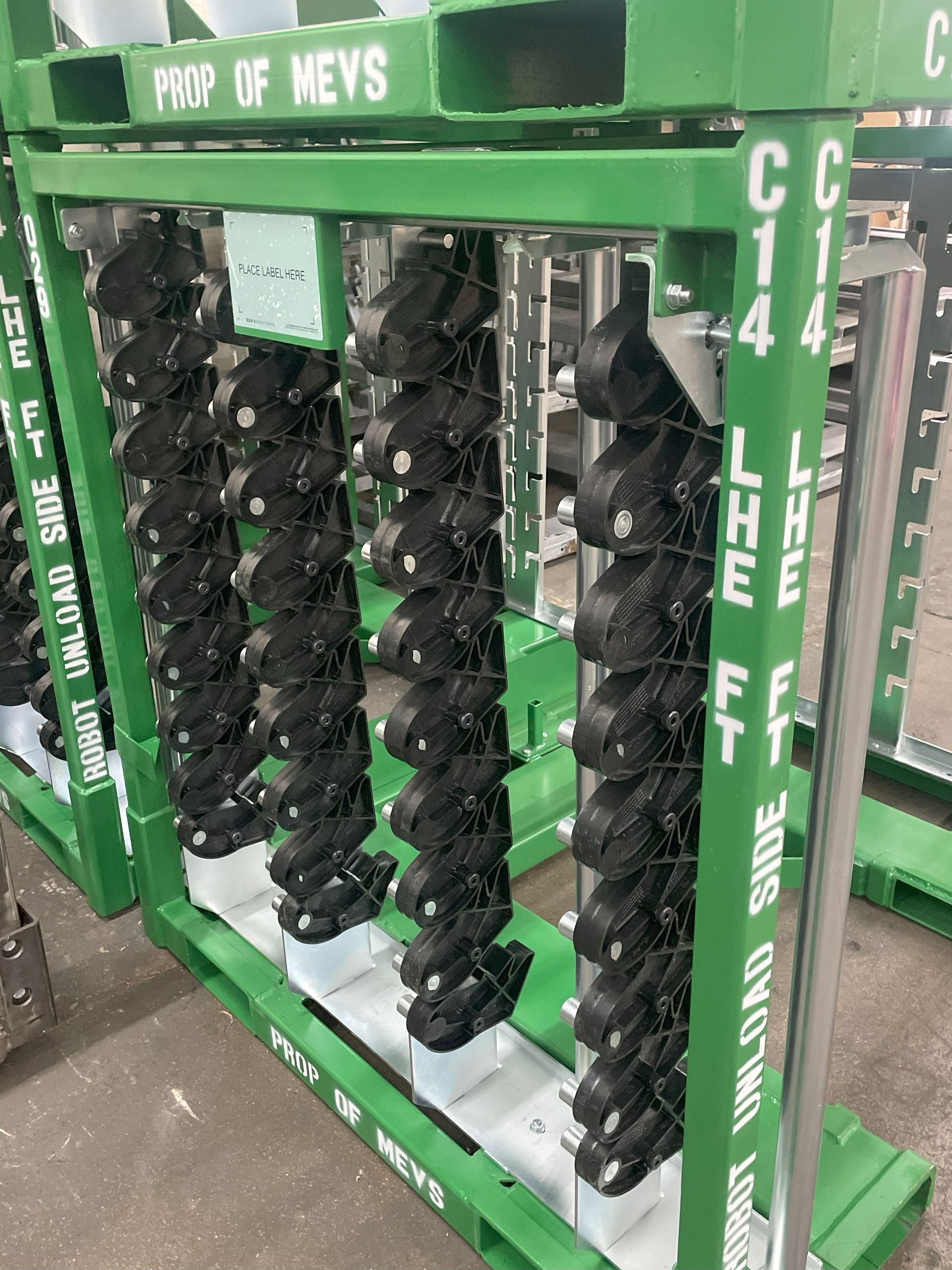 Custom steel rack