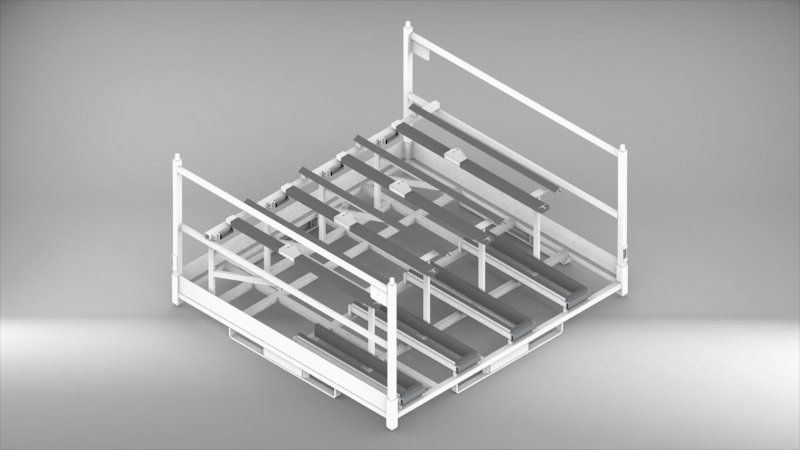 Ford shipping rack
