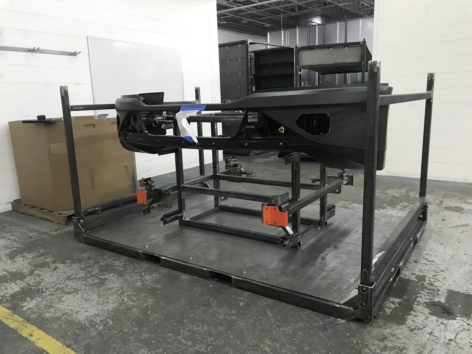 custom shipping rack prototype