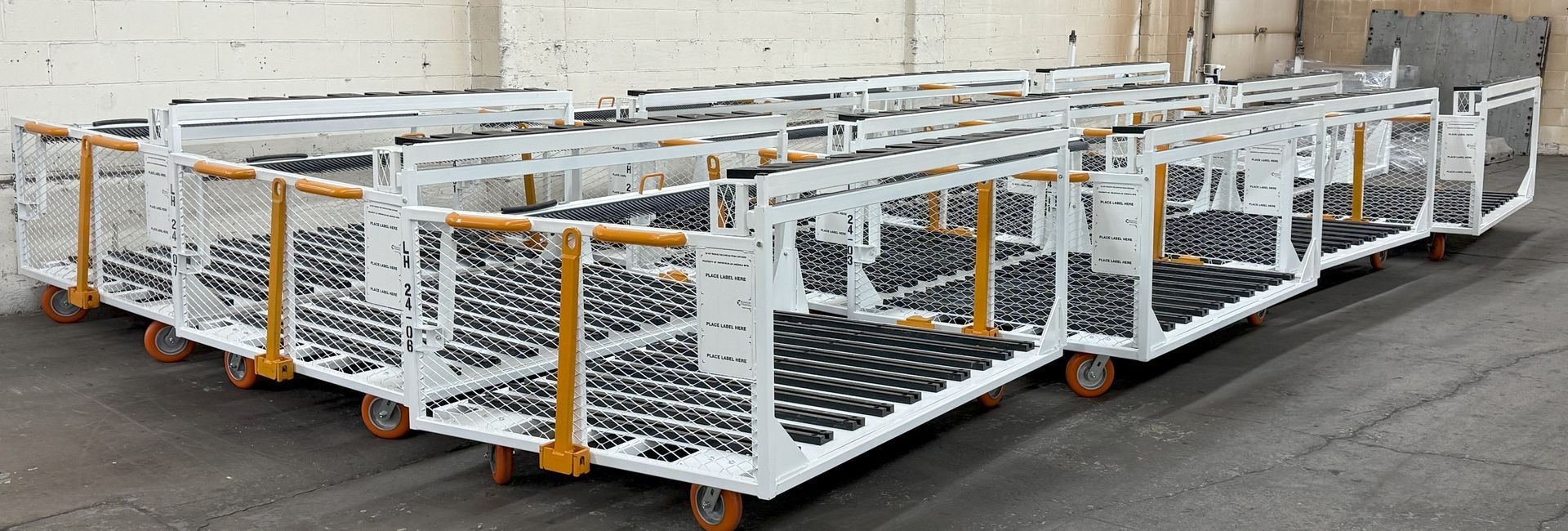 Custom paint carts