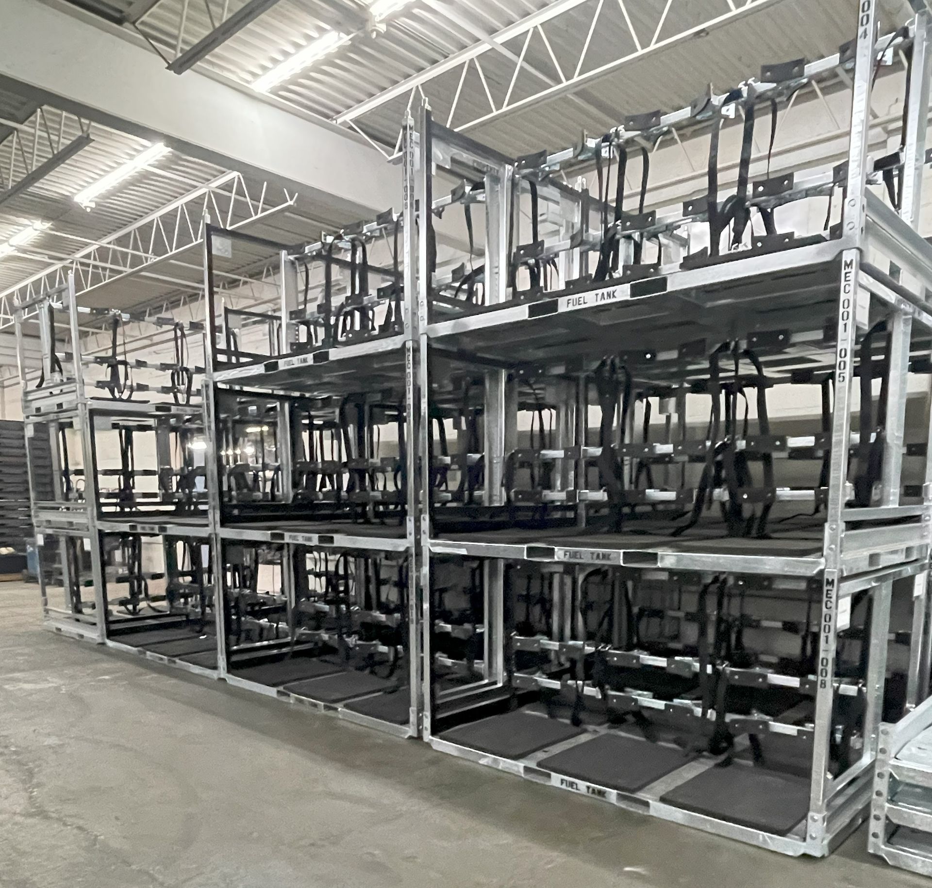 kenworth trucking shipping rack