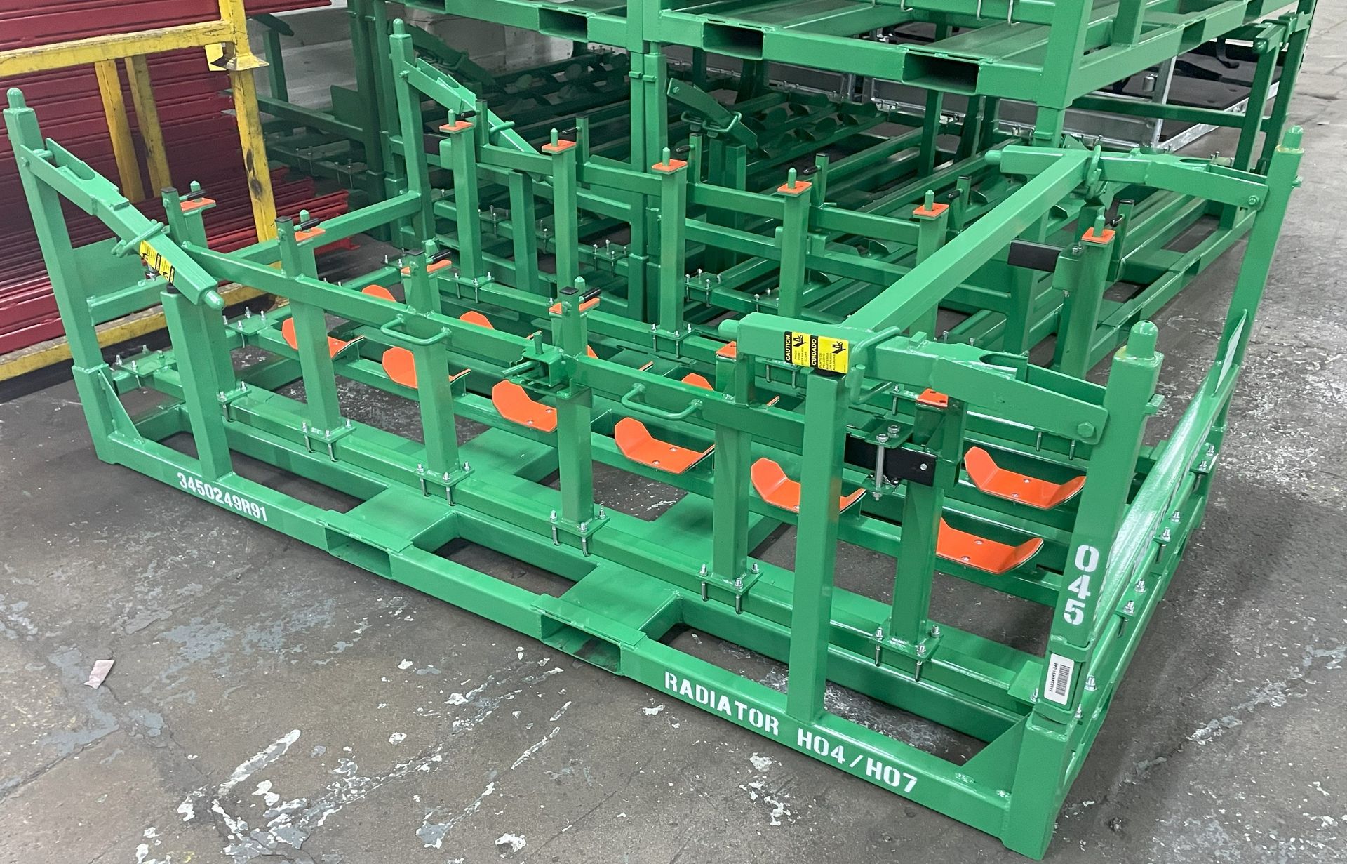 center fairing rack
