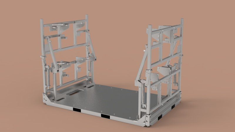 shipping rack prototype