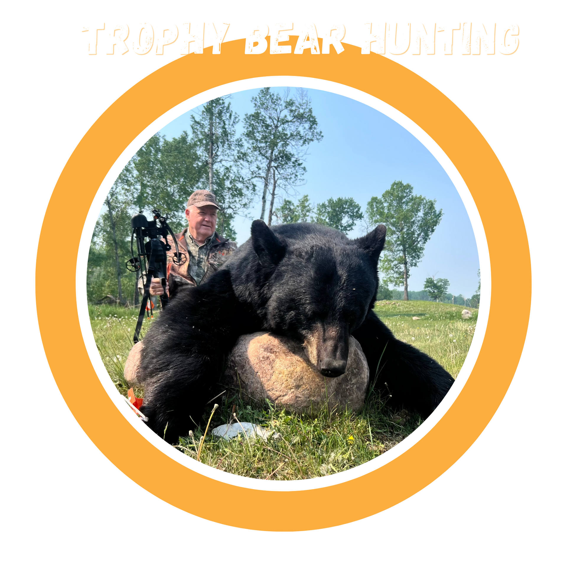 Trophy bear hunting trip in Canada