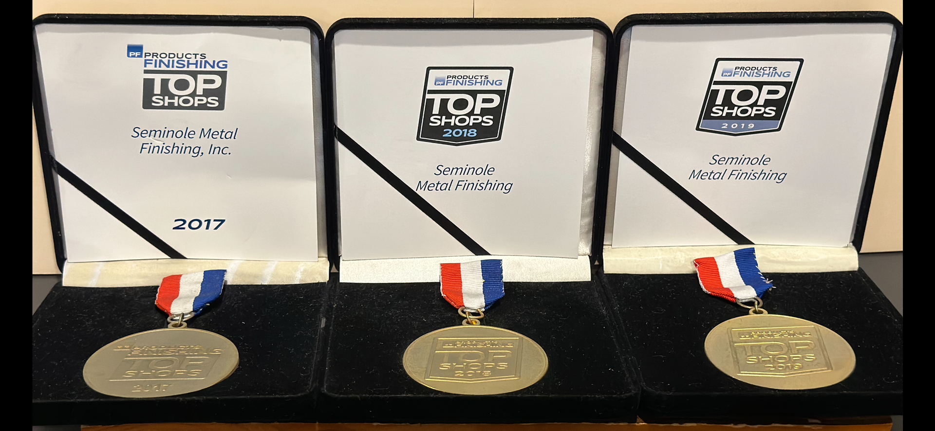 TOP SHOP AWARD METALS