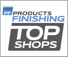 Seminole Metal Finishing's Top Shop Logo.