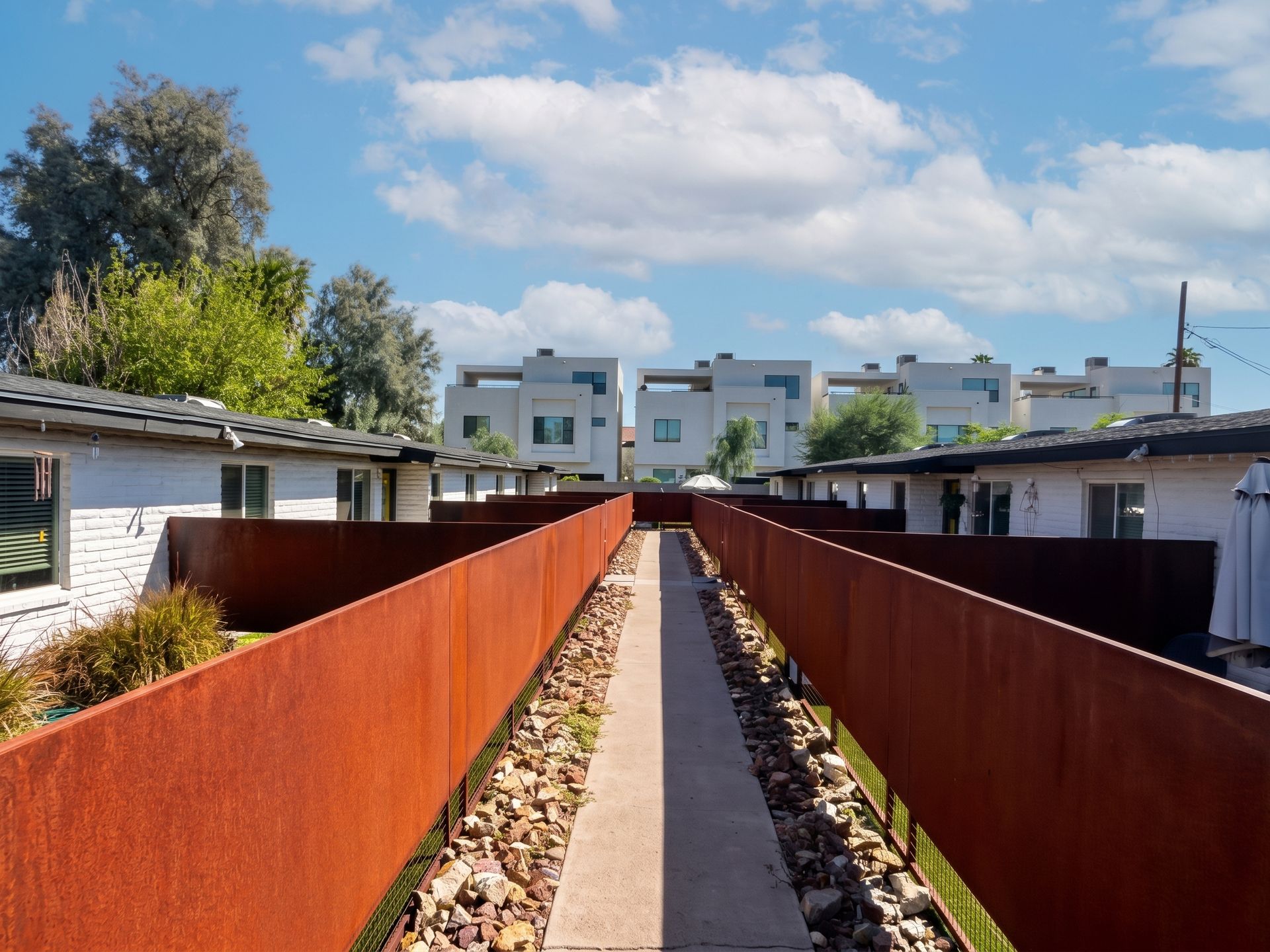 Building exterior at Turney Villas.