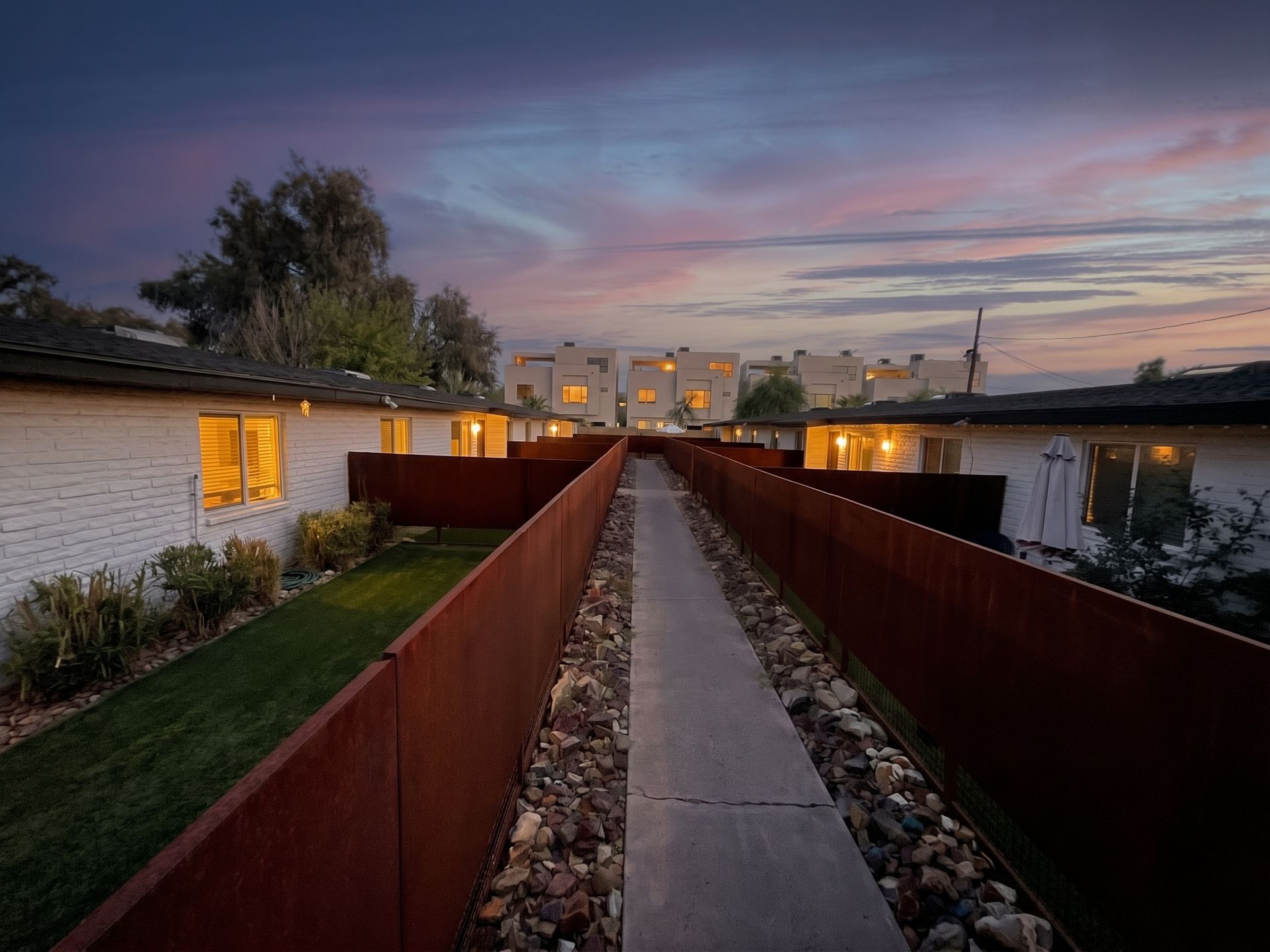 Building exterior at Turney Villas.