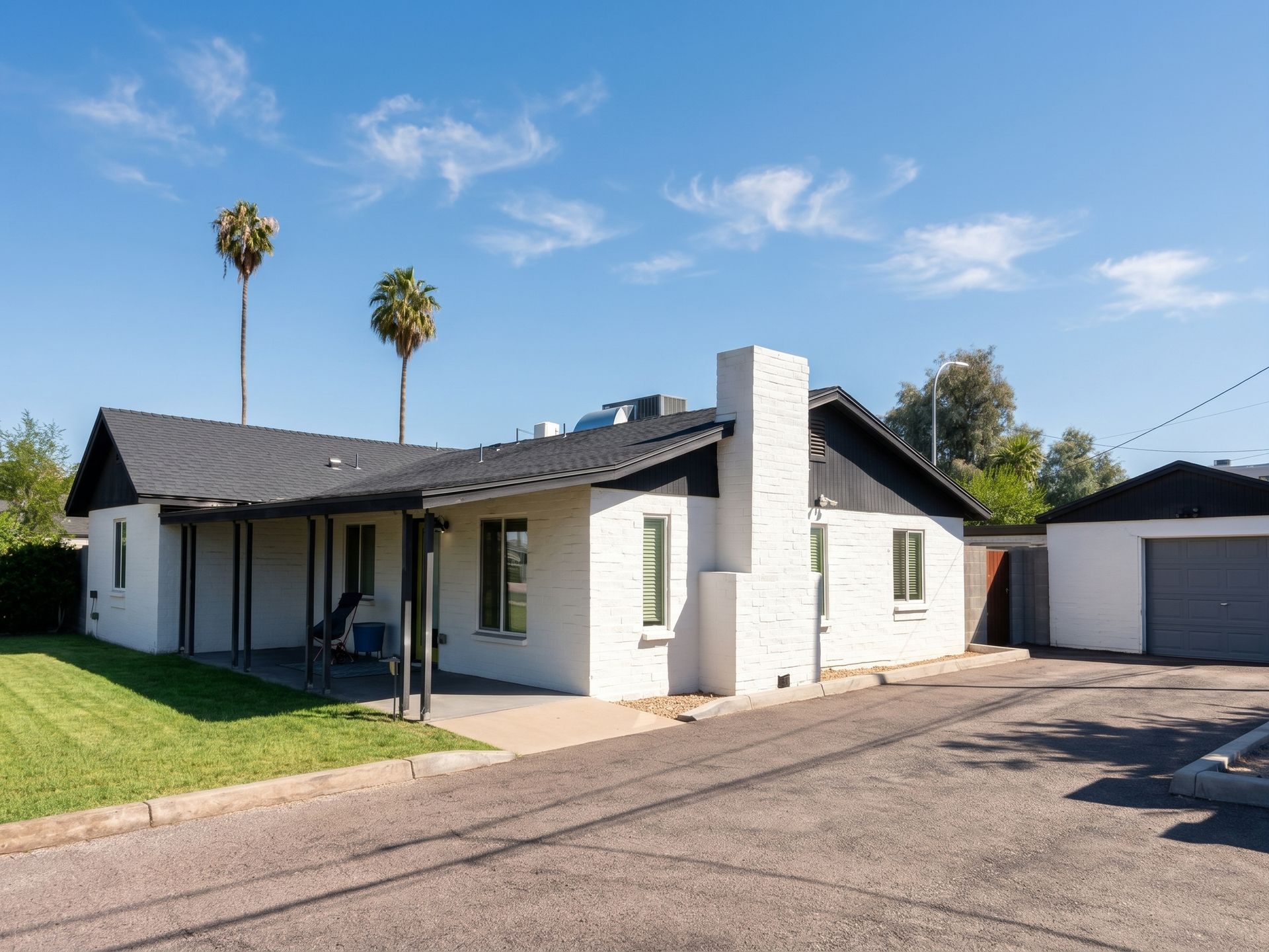 Building exterior at Turney Villas.