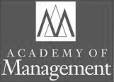 Academy of Management logo with stylized