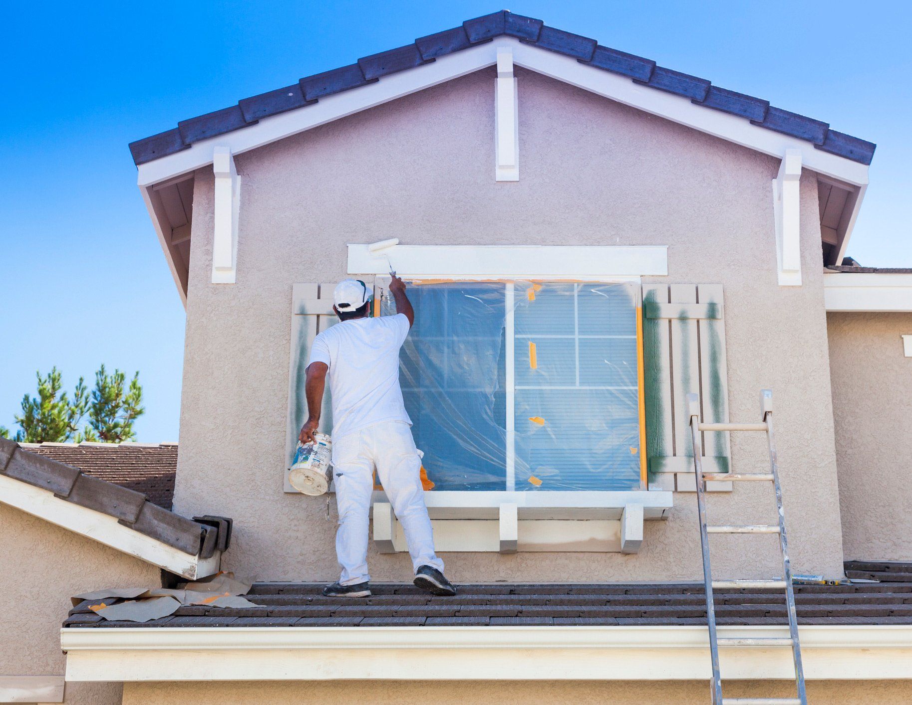 Painting the Exterior of Home — Cherry Hill, NJ — Zach’s Precise Painting