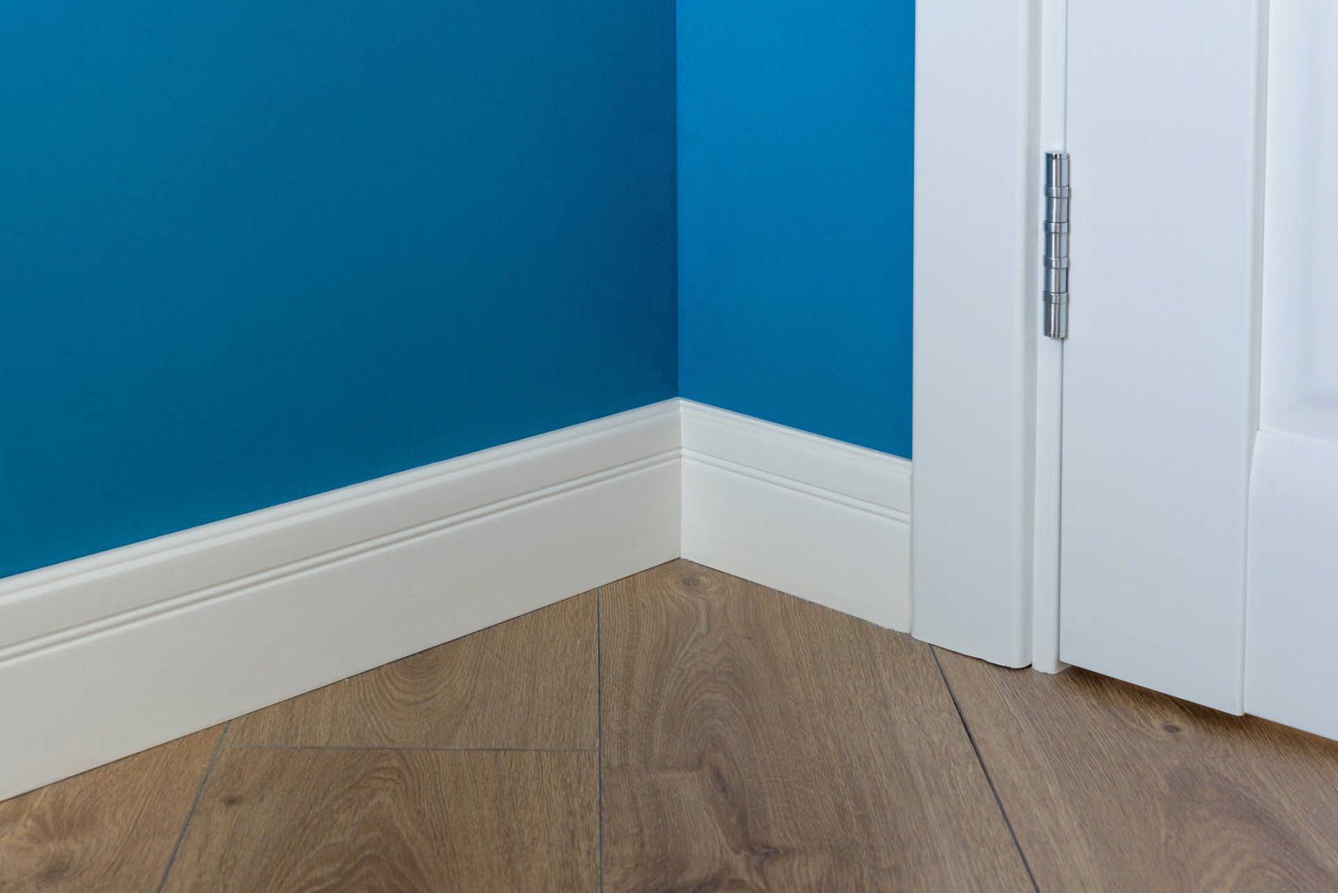 Blue and White Paint of Wall — Cherry Hill, NJ — Zach’s Precise Painting