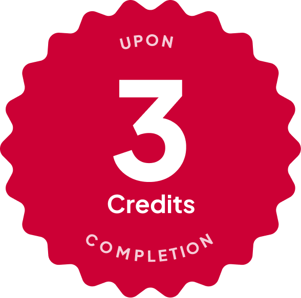 Badge: 4 Credits Upon Completion